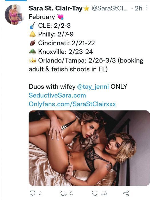 Sara St Clair OnlyFans Leaked Photos and Videos - Get