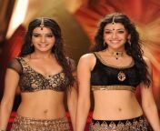 Kajal Aggarwal & Samantha Akkineni double navel show from samantha kajal xxxতী¦