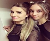 Lauren Southern with her sister Jess. Besides both being so sexy there's a real charm to this photo. A sister standing by her controversial and hated sister who folks call racist while both looking so hot. from sister and baroda sex xxx