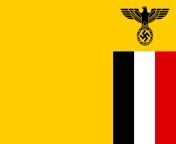 Flag of the German Reich in style of Zambia from zambia xx pic